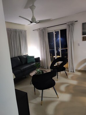 Living area - BRAND NEW Luxurious  Apartment in Punta Cana 3 miles from downtown with 8 pools (Punta Cana)