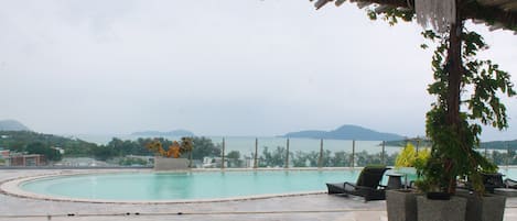 Rooftop pool