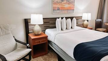 Desk, iron/ironing board, WiFi