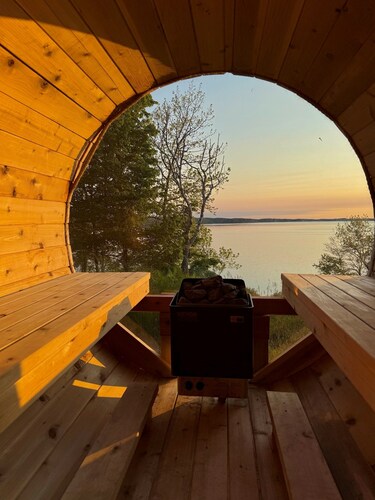 Lake View Retreat with Game Room & Sauna