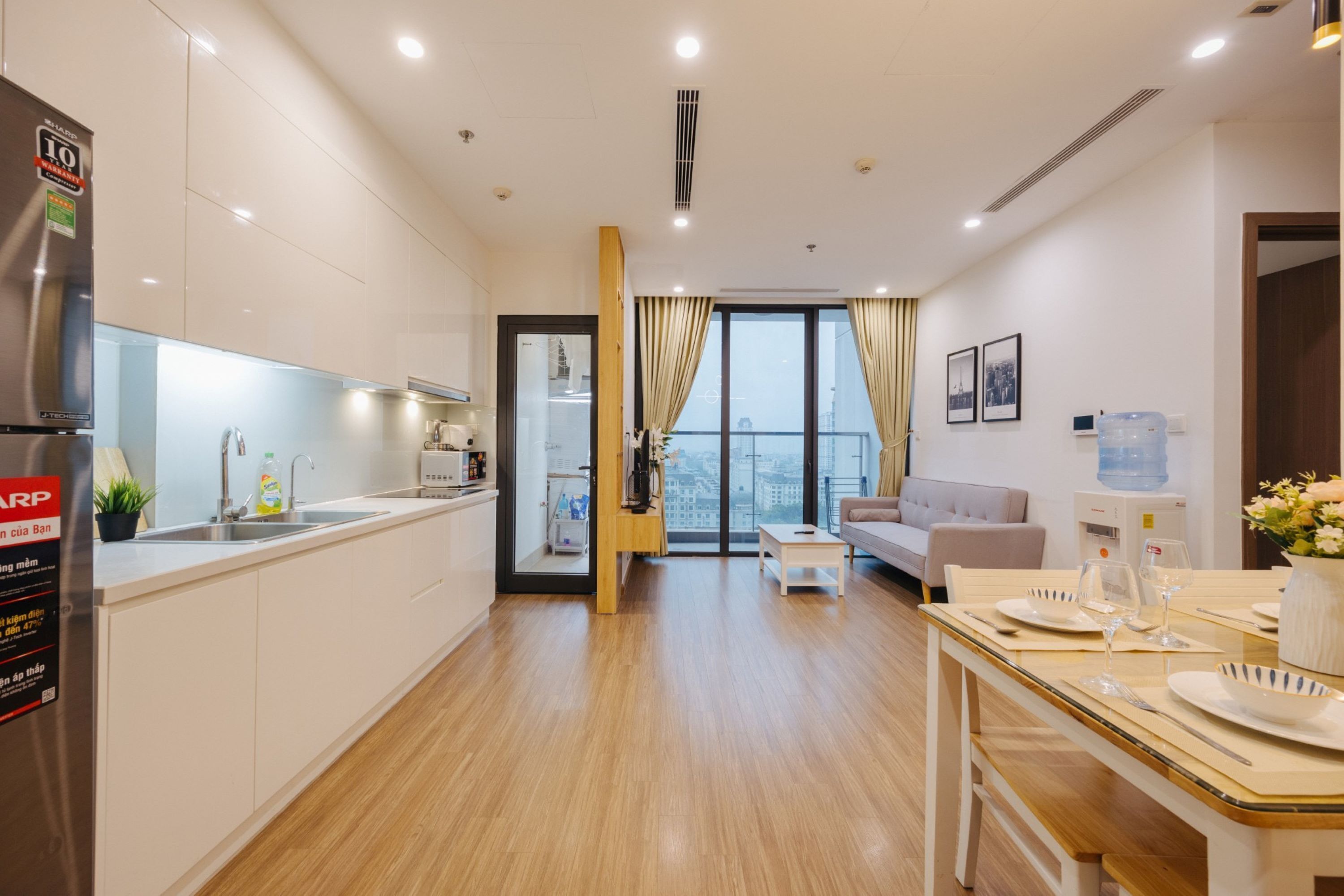 Appartement Deluxe, 2 chambres | Bureau, rideaux occultants, chambres insonorisées, Wi-Fi gratuit