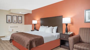 1 Schlafzimmer, Zimmersafe, Schreibtisch, laptopgeeigneter Arbeitsplatz