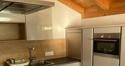 Appartement "Fewo Waldheim" avec vue sur les montagnes, balcon et Wi-Fi