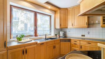 Kühlschrank, Ofen, Herdplatte, Geschirrspüler