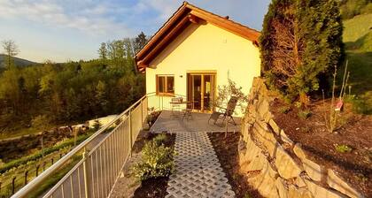 Ferienwohnung 'Schwarzwaldglück' mit Bergblick, privater Terrasse und Wi-Fi