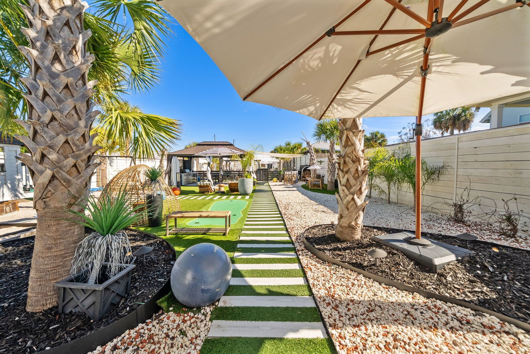 Enceinte de l’hébergement