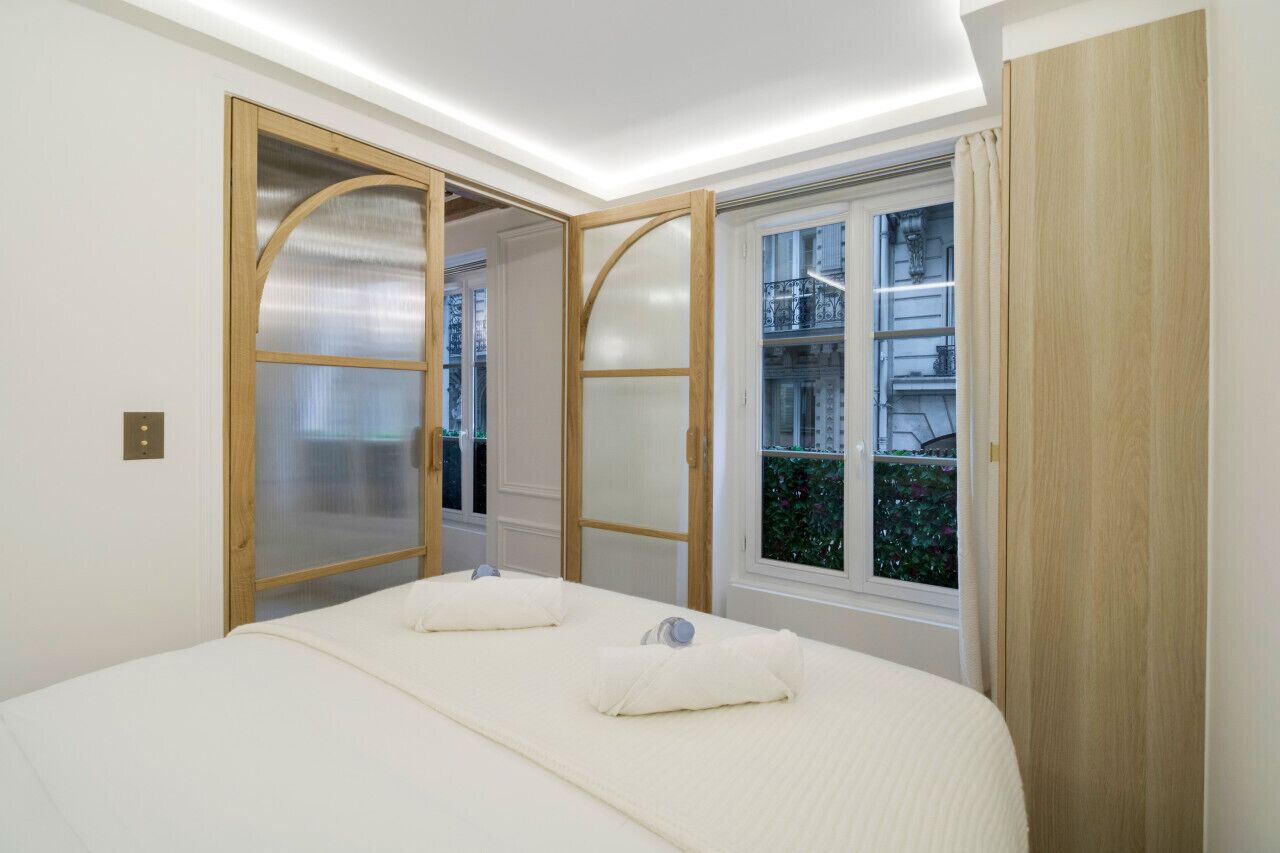 1 chambre, fer et planche à repasser, Wi-Fi, draps fournis