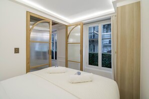 1 soveværelse, strygejern/strygebræt, Wi-Fi, sengetøj