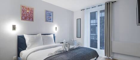 1 soveværelse, strygejern/strygebræt, Wi-Fi, sengetøj