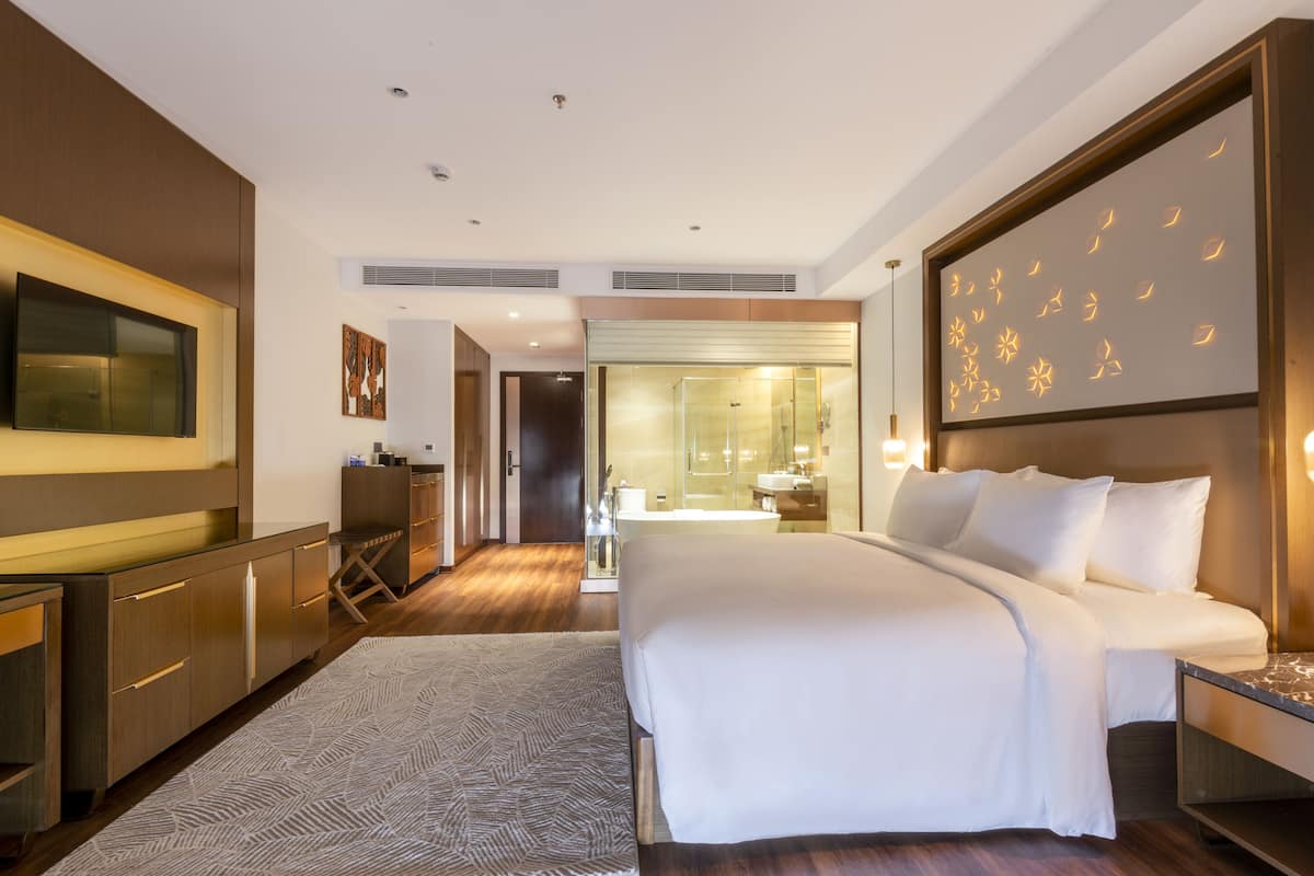 Deluxe Double Room | 1 bedroom, minibar, in-room safe, desk