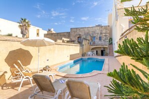 Family Townhome, Multiple Bedrooms (Ta'Leli Pool Farmhouse in Gozo) | Pool | Outdoor pool - Ta'leli Pool Farmhouse in Gozo (Gharb)
