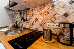 Apartment | Private kitchen - HB apartments Tsinamdzghvrishvili (Tbilisi)