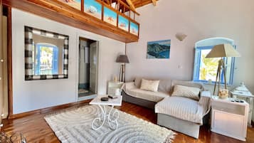 Appartement Familial | Coin séjour | TV connectée