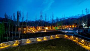 Fachada de la propiedad