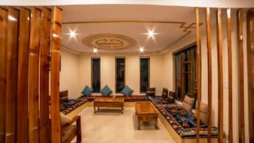 Sala de estar en el lobby