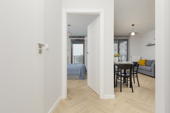 Apartment, 1 Bedroom, Terrace | 1 bedroom, free WiFi, bed sheets - Near the Airport Warsaw by Renters (Warsaw)