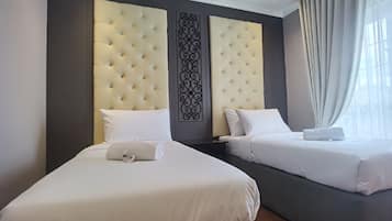 Chambre avec lits jumeaux | Wi-Fi gratuit
