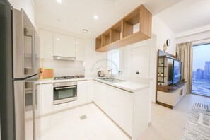 Leilighet – deluxe | Eget kjøkken | Kokeplater