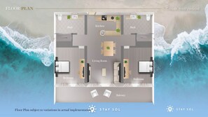 مخطط تصميم الطابق