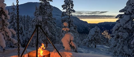 Overnattingsstedets uteområder