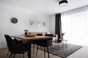 Appartement Deluxe, 1 chambre | Bureau, espace de travail pour ordinateurs portables