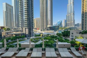 Apartment, 2 Bedrooms, Balcony, Garden View | View from property - Mh - Stylish 2-bedroom Residence Ref 4100 (Dubai)