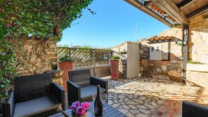 Terrace/patio - Holiday house Casa Cittar by the sea, in Porec, Istria (Porec)