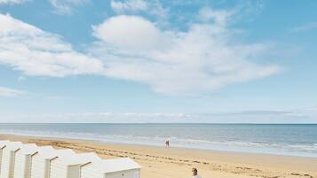 Accommodatie ligt op het strand