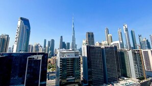 Appartement, 2 chambres, balcon, vue ville | Vue depuis l’hébergement