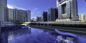 Apartment, 1 Bedroom, Balcony, City View | Pool - Mh- Spectacular 1 Bhk Burj Khalifa View Ref 24018 (Dubai)