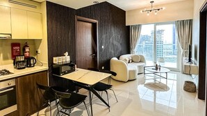 Apartment, 2 Bedrooms, Balcony, City View | Interior - Mh- Beautiful 2 Bhk Canal View in Reva Residence Ref 24016 (Dubai)
