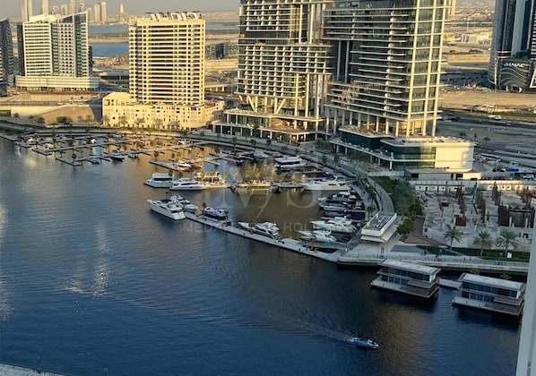 Apartment, 1 Schlafzimmer, Balkon, Meerblick | Jachthafen