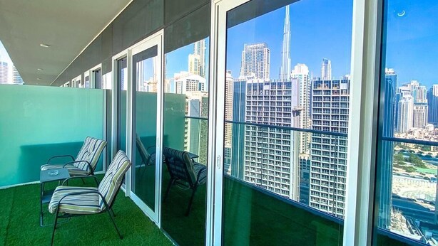 Apartemen, 1 kamar tidur, balkon, pemandangan kota | Eksterior