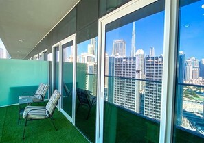 Apartamento, 1 habitación, balcón, vistas a la ciudad | Exterior