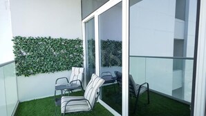 Apartamento, 1 quarto, sacada | Sacada
