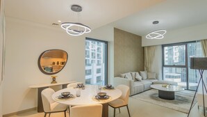 Apartment, 2 Bedrooms, Balcony | Living area - Mh-act One Act Two-2bhk-ref401 (Dubai)