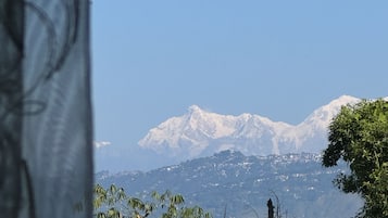 Blick von der Unterkunft