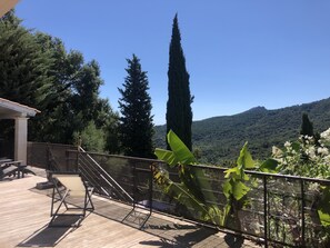 Terrace/patio - Villa overlooking the Esterel, private swimming pool (Fréjus)