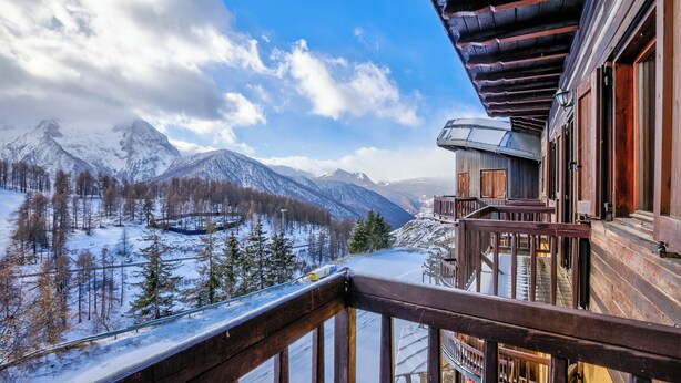 Property grounds - Belvedere Apartments A31 (Sestriere)