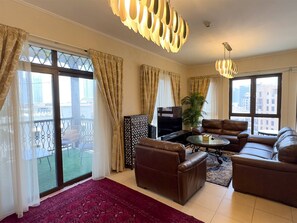 Apartment, 3 Schlafzimmer | Wohnbereich