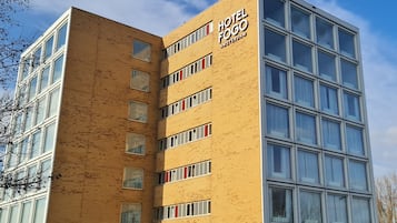 Voorkant van accommodatie