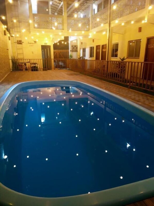 Outdoor pool - Pousada Sonho Meu Itaunas (Conceicao da Barra)