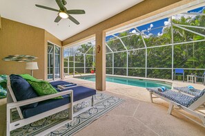 حمّام سباحة مُدفَّأ