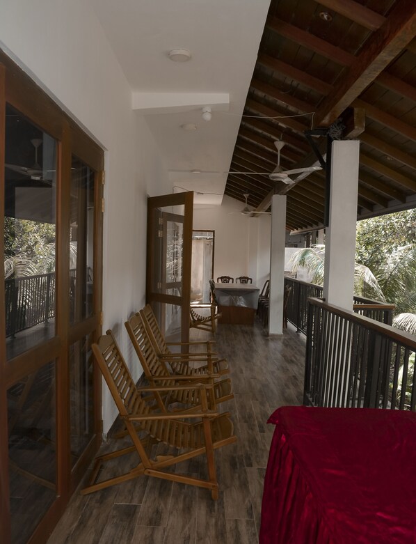 ห้องคอมฟอร์ททริปเปิล | ลานระเบียง/นอกชาน