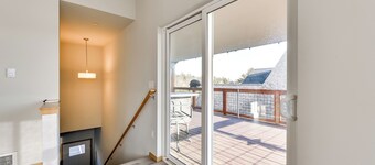 Canal-front Home in Ocean Shores w/ Dock & Views!