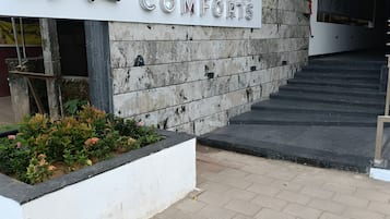 Façade de lâhĂ©bergement