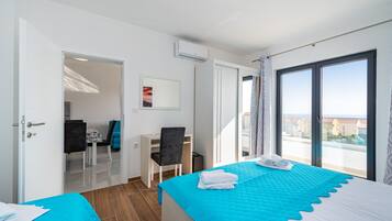 Apartment, 1 Bedroom, Balcony, City View | 2 bedrooms