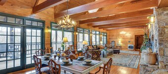 Lakefront Custom-built Mentone Home: Game Room!