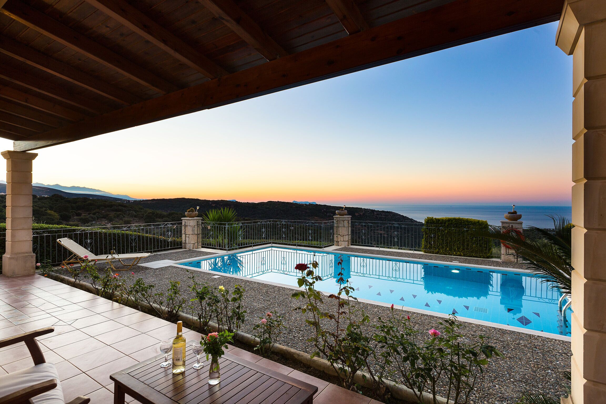 One Bedroom Villa with Private Pool (Argiro) | Terrace/patio