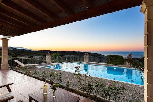 One Bedroom Villa with Private Pool (Argiro) | Terrasse/Patio
